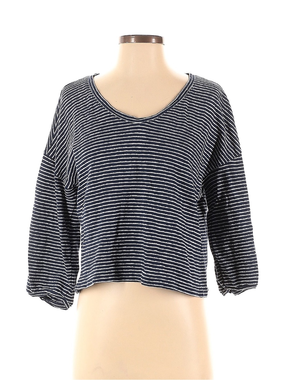 Madewell 100% cotton striped top size 8